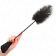  PLUMAS DE AVESTRUZ PARA COSQUILLAS CON PALETA DE ENCAJE 56 CM - KINK 