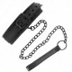  COLLAR CON CORREA 78 CM BONDAGE DE NEOPRENO MODELO 1 AJUSTABLE 37.5 X 49.5 CM - KINK 
