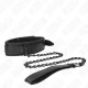  COLLAR CON CORREA 78 CM BONDAGE DE NEOPRENO MODELO 2 AJUSTABLE 37.5 X 49.5 CM - KINK 
