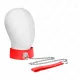  COLLAR CON CORREA 65 CM ANCHO ROJO AJUSTABLE 33.541 CM X 5 CM - KINK 