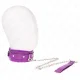  COLLAR CON CORREA 65 CM CON RESTRICCIONES MORADO AJUSTABLE 3642 CM X 5.5 CM - KINK 