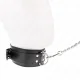  COLLAR CON CORREA 65 CM HEBILLAS PLATEADAS AJUSTABLE 3346 CM X 5.5 CM - KINK 