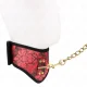  COLLAR CON CORREA DE ENCAJE 75 CM MODELO SCANDAL 44 X 10 CM - KINK 