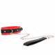  COLLAR CON CORREA 65 CM MODELO BÁSICO MODELO 3 ROJO 53 X 5 CM - KINK 