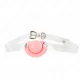  MORDAZA FORMA CHUPETE 5.5 x 4 CM ROSA AJUSTABLE 4360 CM - KINK 