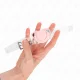  MORDAZA FORMA CHUPETE 5.5 x 4 CM ROSA AJUSTABLE 4360 CM - KINK 