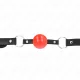  MORDAZA DE BOLA 4 CM TPE ROJO 60 x 2 CM - KINK 