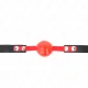  MORDAZA DE BOLA 4 CM SUAVE DE TPE MODELO 4 60 x 2 CM AJUSTABLE 3752 CM - KINK 