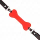  MORDAZA DE HUESO 12 CM ROJO 63 x 2 CM - KINK 