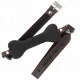  MORDAZA DE HUESO 12 CM NEGRO 63 x 2 CM - KINK 