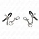  PINZAS PARA PEZONES CON GANCHO 6 CM - KINK 
