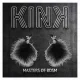  PINZAS PARA PEZONES CON PLUMA NEGRO 7 CM - KINK 