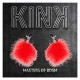  PINZAS PARA PEZONES CON PLUMA ROJO 7 CM - KINK 