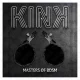 PINZAS PARA PEZONES CON POMPÓN NEGRO 6 CM - KINK 