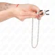  PINZAS PARA PEZONES CON CADENA DE BOLAS 30 CM - KINK 