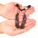  PINZAS PARA PEZONES CON TRIPLE CADENA NEGRO 20/23/28 CM - KINK 