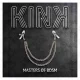  PINZAS PARA PEZONES CON DOBLE CADENA FINA PLATEADO 20/23 CM - KINK 