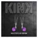  PINZAS PARA PEZONES FINA CON CASCABEL VIOLETA 7 CM - KINK 