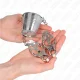  PINZAS PARA PEZONES CON CUBO PLATEADO - KINK 