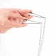  PINZAS PARA PEZONES Y CLÍTORIS CON CADENA 30 CM MODELO 1 - KINK 