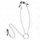  PINZAS PARA PEZONES Y CLÍTORIS CON CADENA 30 CM MODELO 2 - KINK 