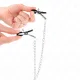 PINZAS PARA PEZONES Y CLÍTORIS CON CADENA 30 CM MODELO 2 - KINK 