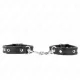  MUÑEQUERAS MINI NEGRO CON TACHUELAS AJUSTABLE 1622 CM X 2 CM - KINK 