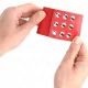  MUÑEQUERAS CON CIERRE A PRESIÓN AJUSTABLE ROJO 1924 CM X 5.5 CM - KINK 