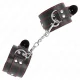  MUÑEQUERAS NEGRO CON DETALLES EN ROJO AJUSTABLE 2028 CM X 5.5 CM - KINK 