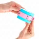  MUÑEQUERAS CHIC AZUL / ROSA AJUSTABLE 1628 CM X 5 CM - KINK 