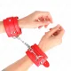  MUÑEQUERAS SENCILLAS ROJO AJUSTABLE 2023 CM X 5.5 CM - KINK 