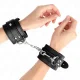  MUÑEQUERAS SENCILLAS NEGRO AJUSTABLE 2023 CM X 5.5 CM - KINK 