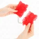  MUÑEQUERAS ELÁSTICAS DE ENCAJE ROJO - KINK 