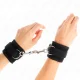  MUÑEQUERAS NYLON NEGRO MODELO 2 AJUSTABLE 1835 CM X 6 CM - KINK 