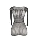 VESTIDO DE REJILLA CORTO CON ESPALDA DESCUBIERTA TALLA ÚNICA - SUBBLIME  951931