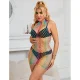 VESTIDO DE REJILLA SIN MANGAS CON CUELLO ALTO ARCOIRIS TALLA ÚNICA - SUBBLIME  952433