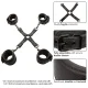  NOCTURNAL CONECTOR HOG TIE CUERO AJUSTABLE NEGRO - CALEXOTICS 