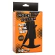  ROCK BOTTOM PLUG ANAL CÓNICO 10 VIBRACIONES SILICONA NEGRO - CALEXOTICS 
