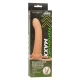  MAXX DOBLE PENETRADOR ACANALADO 10 VIBRACIONES NATURAL - CALEXOTICS 