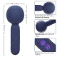  CHARISMA SEDUCTION MASAJEADOR 12 FUNCIONES 17,75 CM X 6,25 CM MORADO - CALEXOTICS 