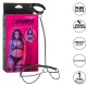  EUPHORIA COLLAR HALTER Y CORREA CON CADENA TALLA PLUS - CALEXOTICS 