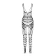  BS 102 BODYSTOCKING BLANCO TALLA ÚNICA - PASSION 