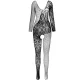  BS 107 BODYSTOCKING NEGRO TALLA ÚNICA - PASSION 
