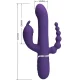  CAMMY TRIPLE VIBRADOR MULTIFUNCIÓN 4 EN 1 MORADO - PRETTY LOVE 