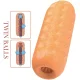  TWIN BALLS MASTURBADOR MASCULINO NARANJA - PRETTY LOVE 