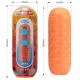  TWIN BALLS MASTURBADOR MASCULINO NARANJA - PRETTY LOVE 