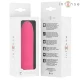  SYMONE BALA VIBRADORA RECARGABLE POR USB 8 VIBRACIONES ROSA 10 X 2.2 CM - INTENSE 