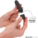  GERI BALA VIBRADORA RECARGABLE POR USB 8 VIBRACIONES NEGRO 10 X 2.2 CM - BLACK & SILVER 