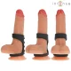  THEO ANILLO DOBLE PARA PENE SILICONA NEGRO MODELO 3 - INTENSE 