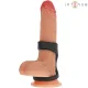  THEO ANILLO DOBLE PARA PENE SILICONA NEGRO MODELO 3 - INTENSE 
